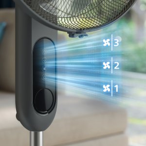 PHILIPS 1000. sērijas statīva ventilators melns CX1520/01 2