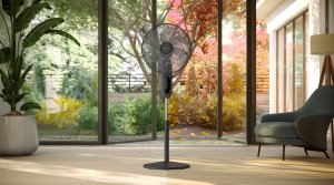 PHILIPS 1000. sērijas statīva ventilators melns CX1520/01 3