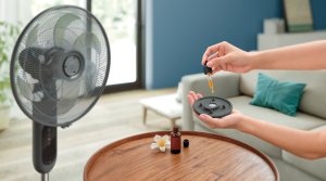 PHILIPS 1000. sērijas statīva ventilators melns CX1520/01 8