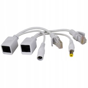 Adapter powerline Pulsar P-PoE1 PULSAR Adapter PoE dla sieci LAN z przyłączami 12