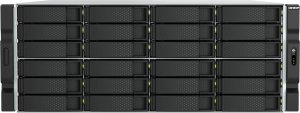 QNAP TS-H2477XU-RP - NAS-Server - 24 Schachte - Rack - einbaufahig - SATA 6Gb/s - RAID 0, 1, 5, 6, 10, 50, 60, JBOD - RAM 32 GB - Gigabit Ethernet / 2.5 Gigabit Ethernet / 10 Gigabit Ethernet - iSCSI Support - 4U 2