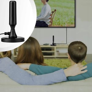 Mocna Antena Telewizyjna Pokojowa Do Tv Naziemnej 30Dbi Dvb-T Dvbt2 H.265 Ah-0031 11