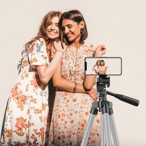 Statyw tripod składany do telefonu gwint 1/4'' pilot BT 35-103 cm Statyw tripod składany do telefonu gwint 1/4'' pilot BT 35-103 cm 3