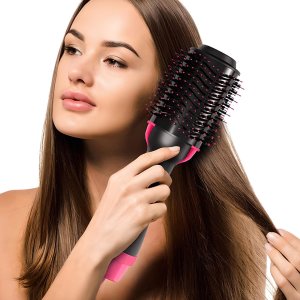 Suszarko-lokówka Retoo Suszarka do włosów szczotko lokówka prostująca 4w1 1200 W 4