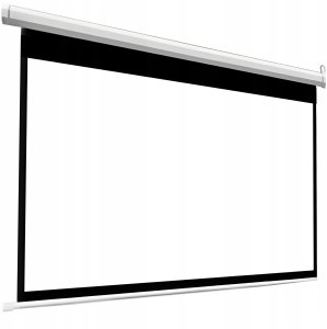 EKRAN PROJEKCYJNY ŚCIENNY ELEKTRYCZNY DUŻY 265X179 CM 125" FULL HD + PILOT 10
