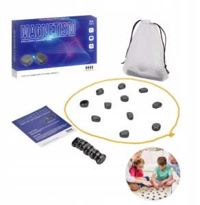 KAMIENIE MAGNETYCZNE RODZINNA LOGICZNA GRA STRATEGICZNA SZACHY DLA DZIECI 3