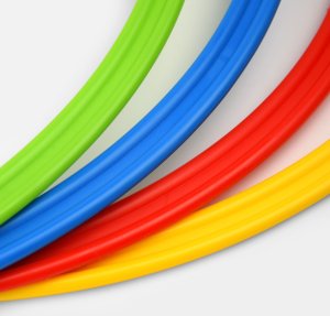 Obręcze treningowe 45cm 12szt. / KT12-45RGBY 2