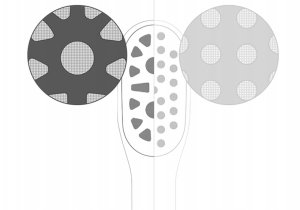 Końcówki do szczoteczki SOOCAS X3 X3U X5 V1 2szt CZARNE ORYGINAŁ 9