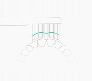 Końcówki do szczoteczki SOOCAS X3 X3U X5 V1 2szt CZARNE ORYGINAŁ 10