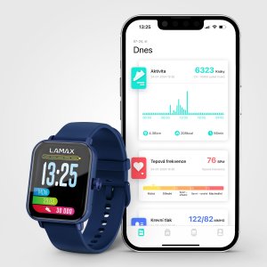 Zegarek inteligentny dla dzieci LAMAX BCool2 Play Niebieski 1,83 Android/iOS BT5.3 300mAh 3