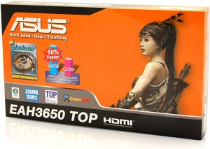 Karta graficzna Asus Radeon HD 3650 - 256MB HD3650 256MB 128bit DDR3 TV DV TOP 7