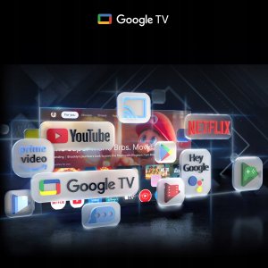 CHiQ L43QST TV 43", FHD, QLED, ultratenká, Android14, Dolby Audio, Frameless 11