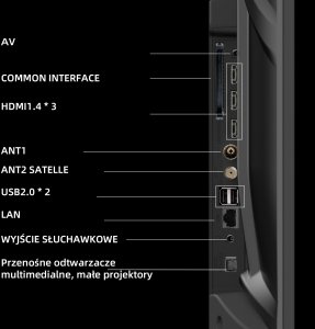 CHiQ L43QST TV 43", FHD, QLED, ultratenká, Android14, Dolby Audio, Frameless 8