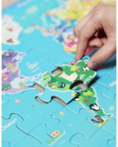 CLASSIC WORLD Puzzle Drewniane Mapa Świata 3