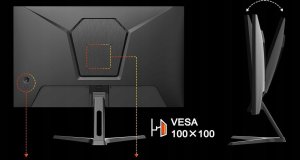Minifire MFG27F4Q Monitor 27" WQHD 2560x1440p 180Hz 4