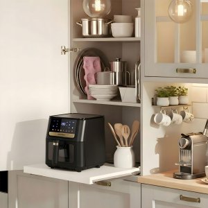 Frytkownica beztłuszczowa Air fryer Berdsen BD-655 czarna 5