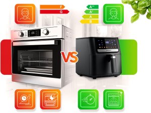 Frytkownica beztłuszczowa Air fryer Berdsen BD-662 czarna 11