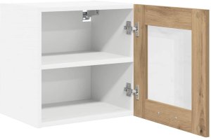 vidaXL Szafka wisząca Riga 2 pcs Dąb rzemieślniczy 40 x 31 x 40 cm 6