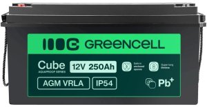 Green Cell Akumulator AGM VRLA 12V 250Ah IP54 Green Cell 2