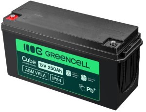 Green Cell Akumulator AGM VRLA 12V 250Ah IP54 Green Cell 3