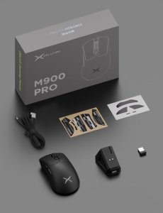 Wireless gaming mouse Delux M900 Ultra-Lightweight 2.4G 12000DPI 9