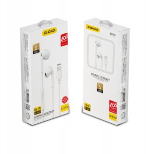 Słuchawki Dudao słuchawki douszne ze złączem USB Typu C biały (X14PROT) 5