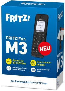 Telefon stacjonarny fritz! AVM FRITZ!Fon M3 czarny 7