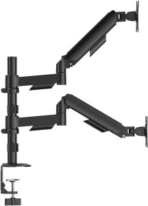 Gembird Uchwyt biurkowy na 2 monitory 17" - 32" (MA-DA2P-02) 2