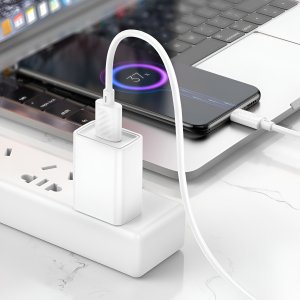 Kabel USB Hoco USB-A - microUSB 2 m Biały 3
