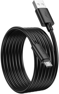 Kabel USB A do Micro USB Hoco 2,4A 2 m X88 czarny 2