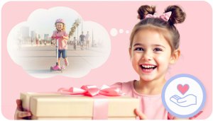 Hulajnoga trójkołowa dla dzieci balansowa świecąca w ciemności Ricokids Jelly - różowa 13