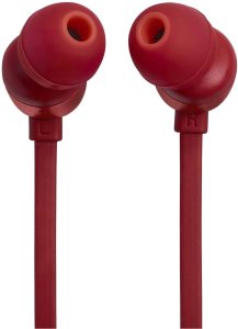 Słuchawki JBL Tune 310C dokanałowe przewodowe USB-C - czerwone 2