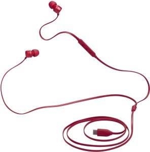 Słuchawki JBL Tune 310C dokanałowe przewodowe USB-C - czerwone 5