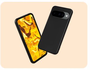 Hello Case Etui do Google Pixel 10 / 10 Pro (Czarne, Matowe, Obudowa Slim)   SZKŁO 9H 2