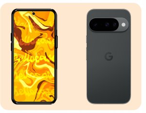 Hello Case Etui do Google Pixel 10 / 10 Pro (Czarne, Matowe, Obudowa Slim)   SZKŁO 9H 3