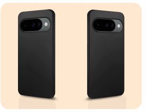 Hello Case Etui do Google Pixel 10 / 10 Pro (Czarne, Matowe, Obudowa Slim)   SZKŁO 9H 6