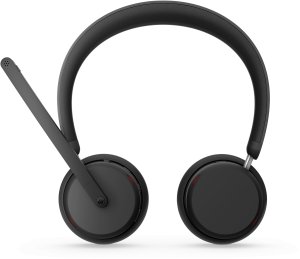 Lenovo 6550 Zestaw słuchawkowy Bezprzewodowy Opaska na głowę Biuro/centrum telefoniczne USB Type-C Bluetooth Czarny 6