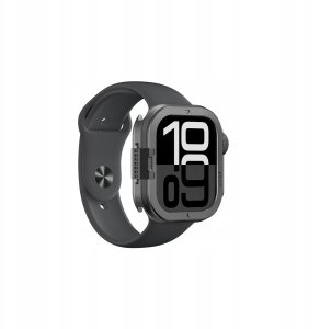 Amazingthing Etui metalowe AMAZINGTHING Titan Pro na Apple Watch 11 46mm aluminiowe - czarne 4