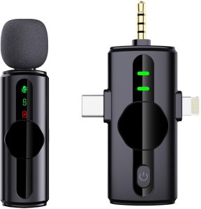 Mikrofon Platinet PLATINET WIRELESS LAVALIER MICROPHONE MIKROFON KOŁNIERZYKOWY SINGLE SET [46293] 4