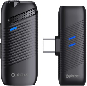 Mikrofon Platinet PLATINET WIRELESS LAVALIER MICROPHONE MIKROFON KOŁNIERZYKOWY DOUBLE SET [46294] 3