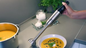 SALENTE Mixxo multifunkční tyčový mixér 3v1, 1200 W, nerez, černá 2