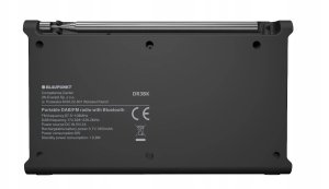 RADIO DR 3BK CYFROWE CZARNE AKUM. (DAB+/FM/RDS/BT/ZEGAR/ALARM) 3