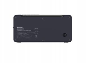 RADIO DR 6BK CYFROWE CZARNE AKUM. (DAB+/FM/RDS/BT/ZEGAR/ALARM) 4