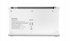 RADIO DR 3WH CYFROWE BIAŁE AKUM. (DAB+/FM/RDS/BT/ZEGAR/ALARM) 2