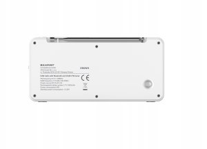 RADIO DR 6WH CYFROWE BIAŁE AKUM. (DAB+/FM/RDS/BT/ZEGAR/ALARM) 4