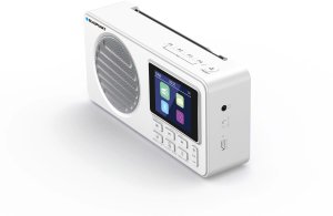 RADIO DR 6WH CYFROWE BIAŁE AKUM. (DAB+/FM/RDS/BT/ZEGAR/ALARM) 5