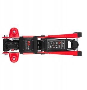 PODNOŚNIK SAMOCHODOWY ŻABA HYDRAULICZNY LEWAREK NISKOPROFILOWY 2,5T GUMA 3