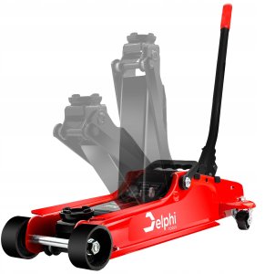 PODNOŚNIK SAMOCHODOWY ŻABA HYDRAULICZNY LEWAREK NISKOPROFILOWY 2,5T GUMA 5