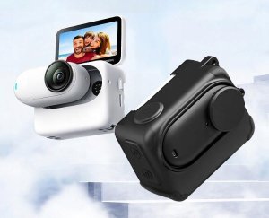 Etui Obudowa Osłona Futerał + Dekielek Zaślepka Do Insta360 Go 3s / 3 S / Pu772b 8