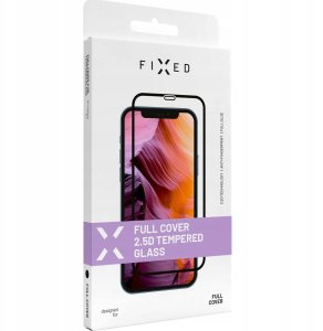 FIXED Full Cover 2,5D Tempered Glass for Samsung Galaxy S24/S25, Juodas | Fixed 4
